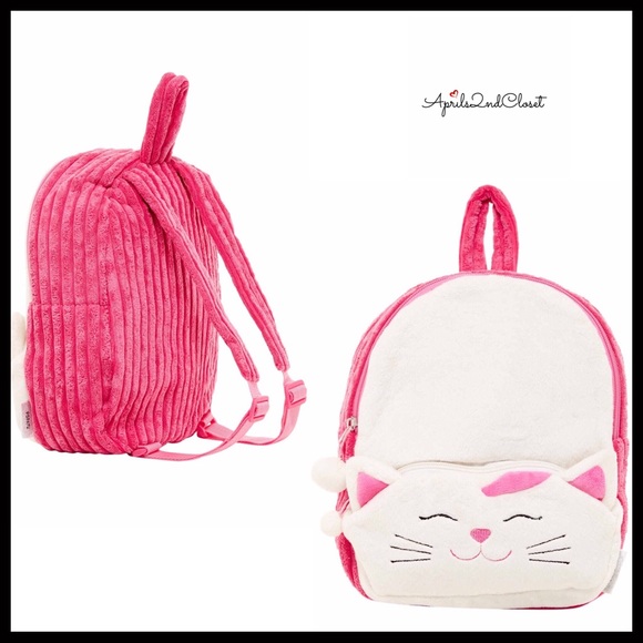 KITTY PLUSH NOVELTY MINI BACKPACK BAG - Picture 4 of 4